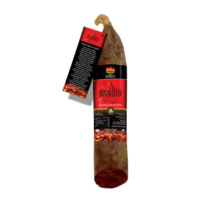 CHORIZO CULAR EXTRA - RAZA DUROC - MALDITO. PREMIO MEJOR CHORIZO 2019-2017