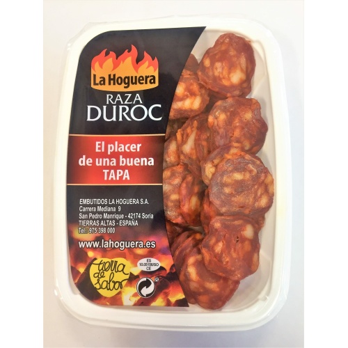 TAPA CHORIZO EXTRA TIERRAS ALTAS DUROC 100 GRAMOS