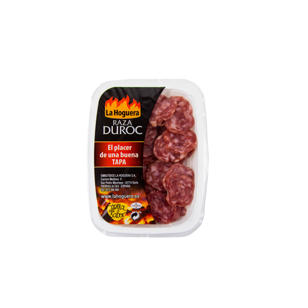 TAPA SALCHICHÓN EXTRA TIERRAS ALTAS DUROC 100g