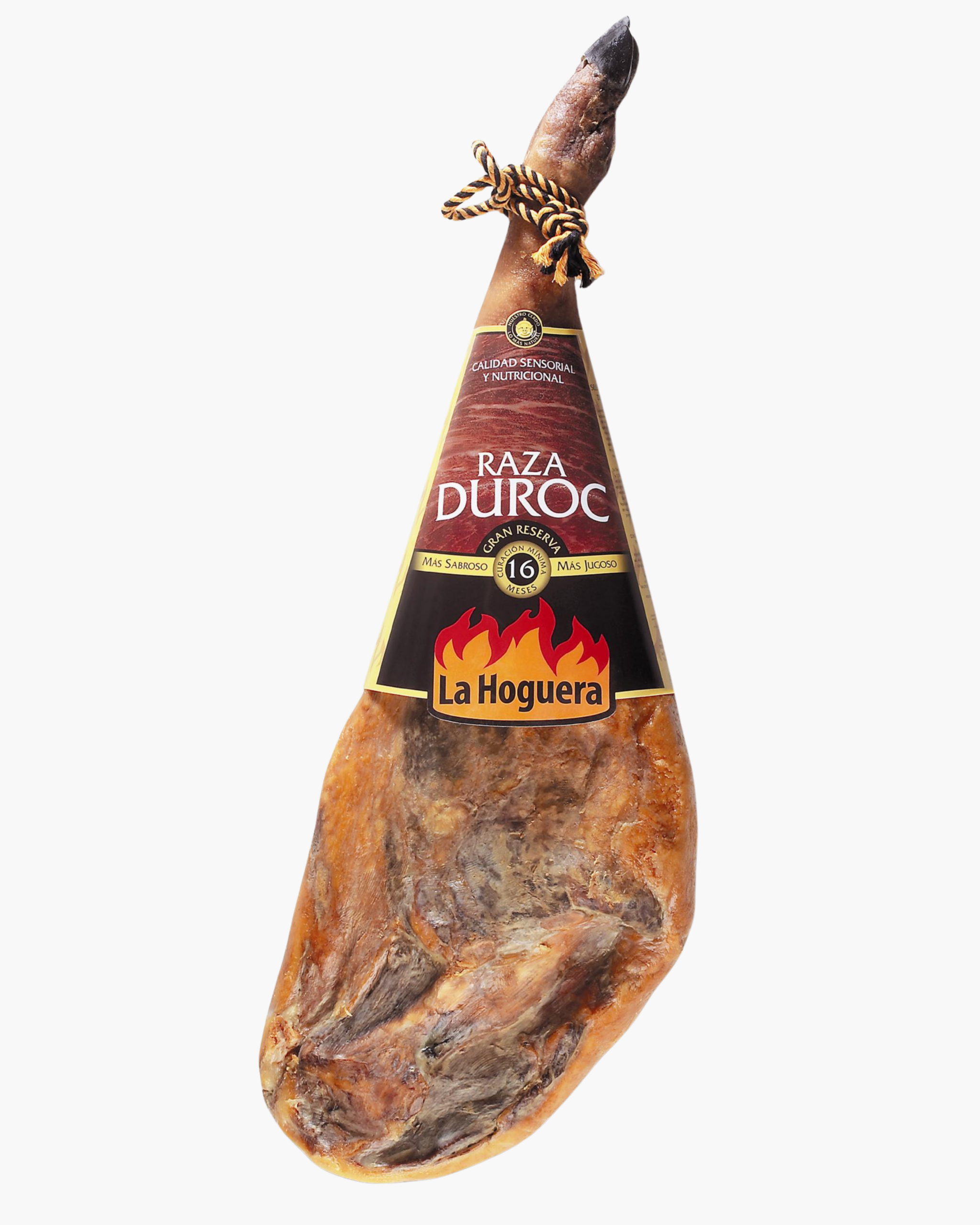 Jamón Gran Reserva raza DUROC + jamonero de regalo